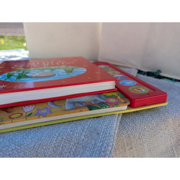 Book of Bible Stories W/CD & Noisy Noah's Ark Usborne Hardcover, Amery - Picture 3 of 7